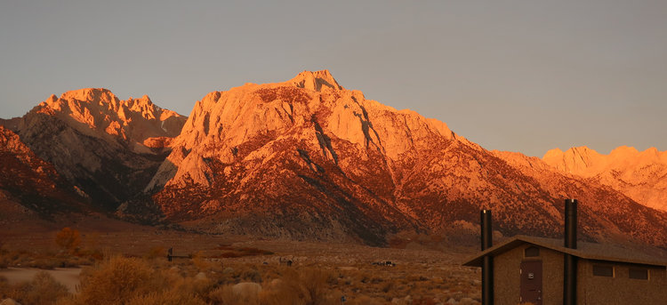Sunrise at Tuttle Creek Campground