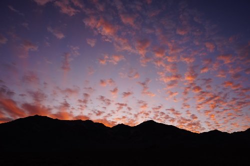 Racetrack sunrise