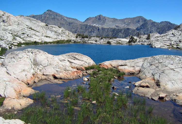 Outlet of the lower lake