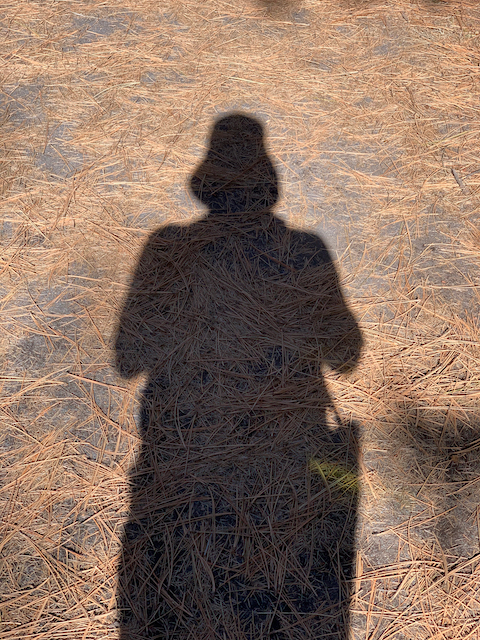 Darth Vadar's shadow led us home!