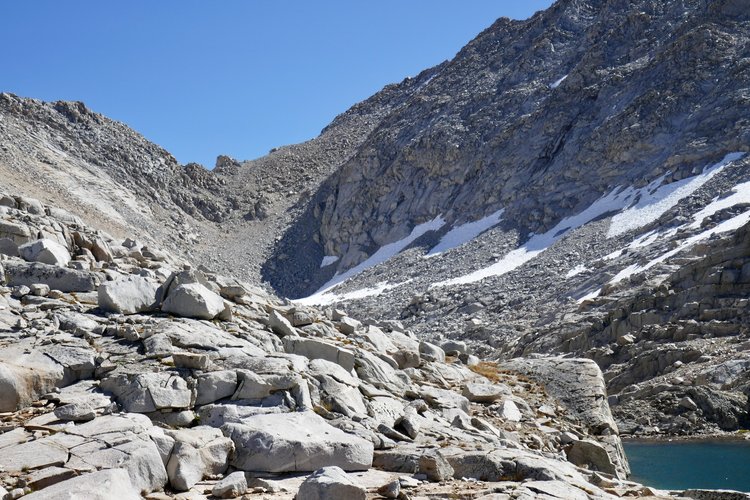 Brewer Pass from Cinder Col