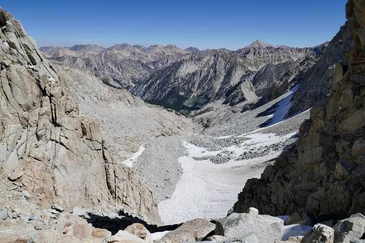 View east from Brewer Pass