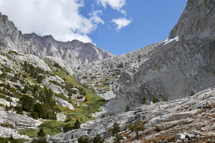 On the way up to Harrison Pass -- Mt Sanford