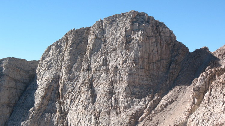 North face of x3878 from Diaz Creek