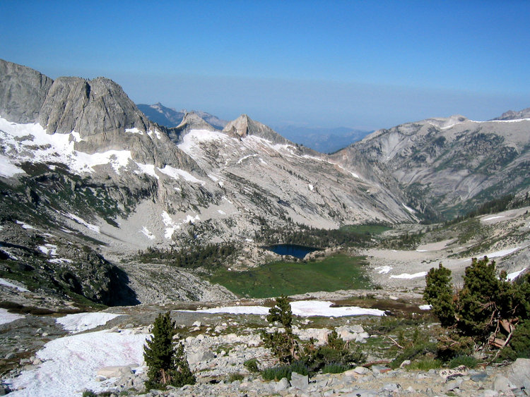 Tamarack Lake valley  7/11/06
