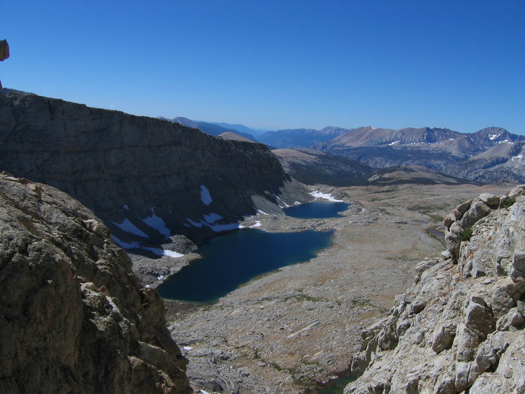 Looking south from Forester Pass