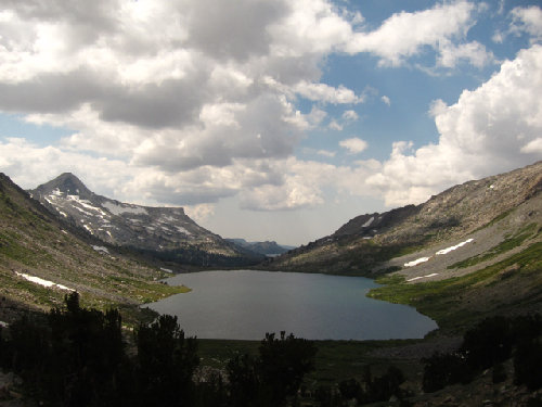 Mary Lake and glimpse of Tilden