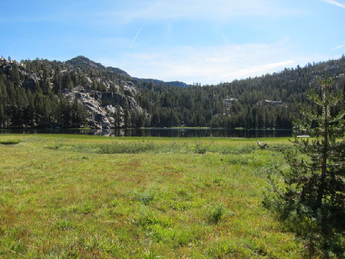 Wilma Lake from PCT near outlet