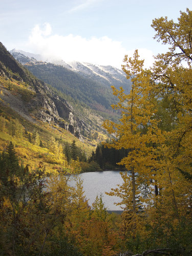 View from Hart Lake privy