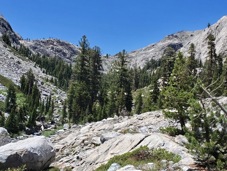 Saddle to Upper Bench Canyon