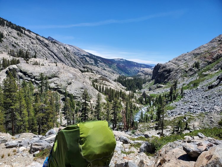 Bench Canyon Confluence with North Fork