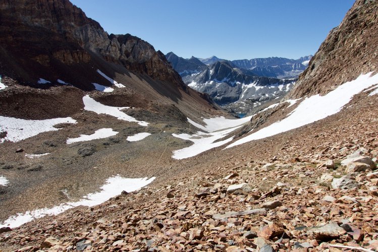 On McGee Pass looking south