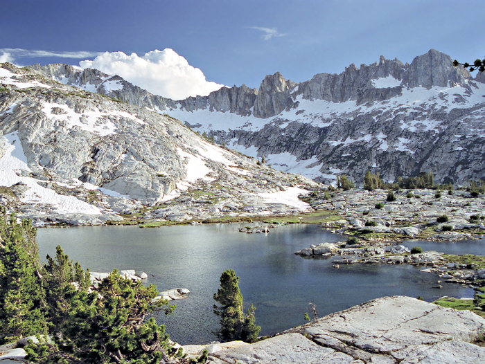 Silver Divide over Cotton Lake
