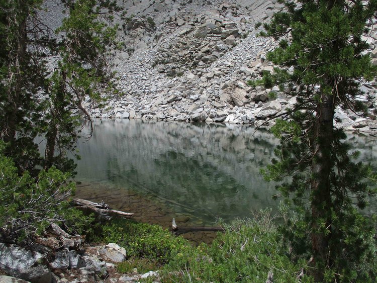 Bear Lake was our first and lowest elevation camp.