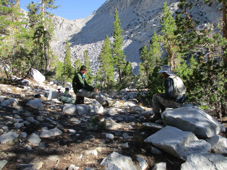 The two old guys at Bear Lake