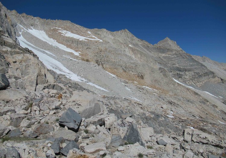 View of our next crossing which is a high point rather than a pass.