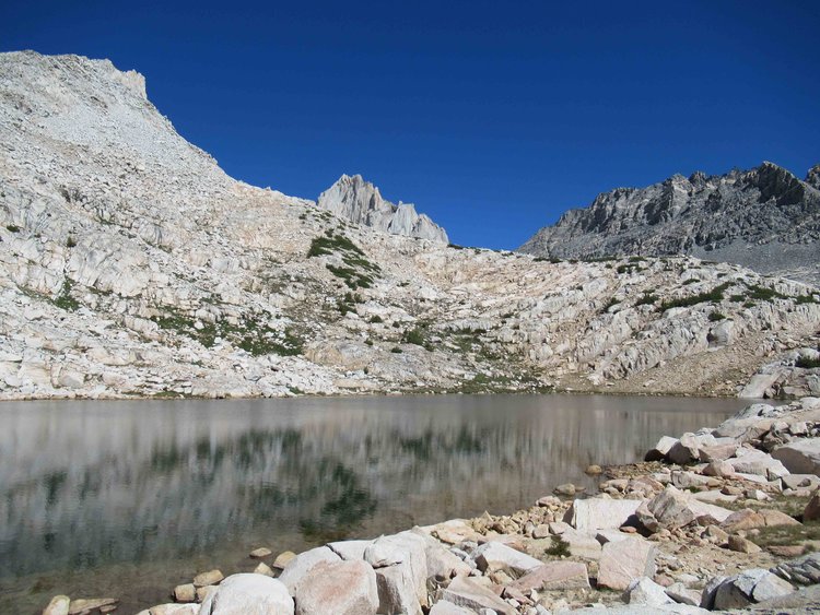 A somewhat different angle on Bear Creek Spire.