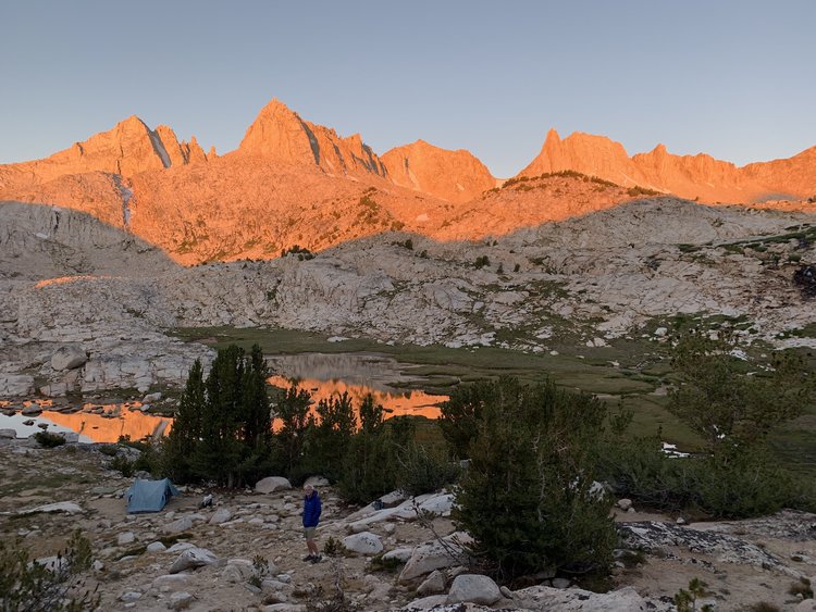 Morning magic hour in Granite Park