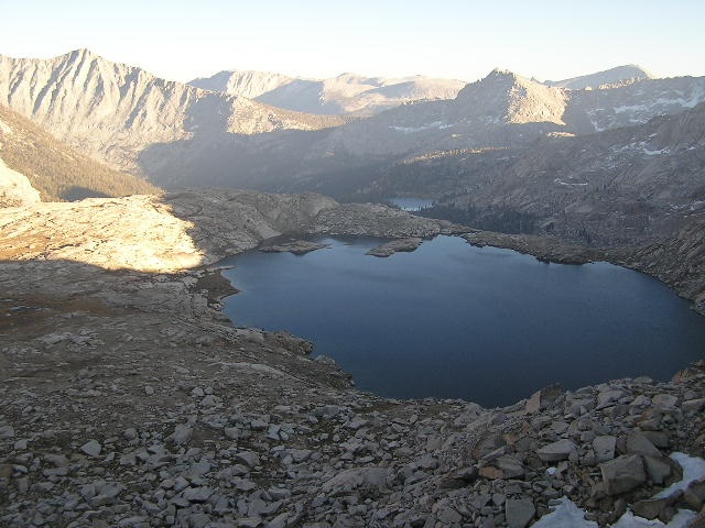 Amphitheatre Lake From Pass