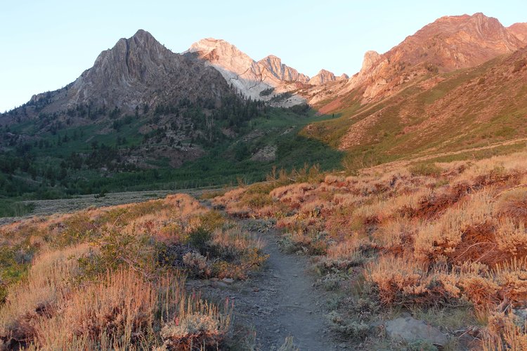Early morning in lower McGee Canyon