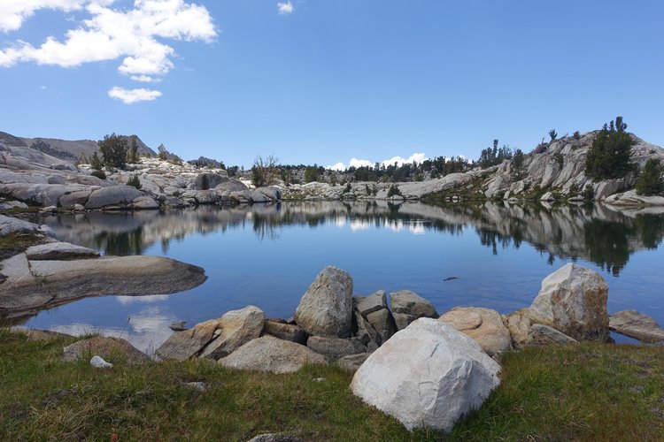 The long pond that drains into Tully