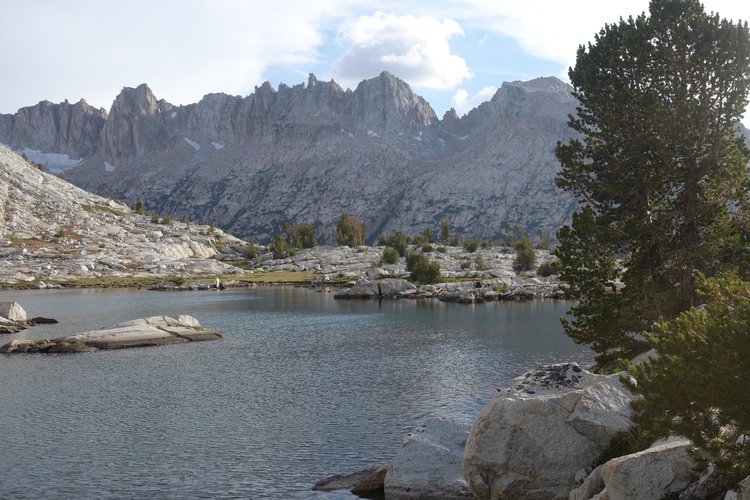 Cotton Lake in evening