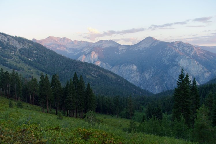 Evening light in Copper Creek Canyon
