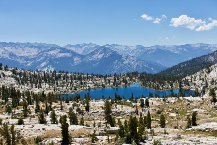 Above Grouse Lake, looking south