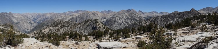 Looking north from Windy Ridge