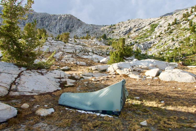 My vintage Henry Shires tarptent, manufactured circa 2004