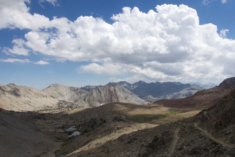 On Pinchot Pass looking south