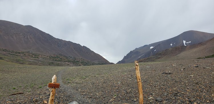 Rainy Pass, I mean Parker Pass