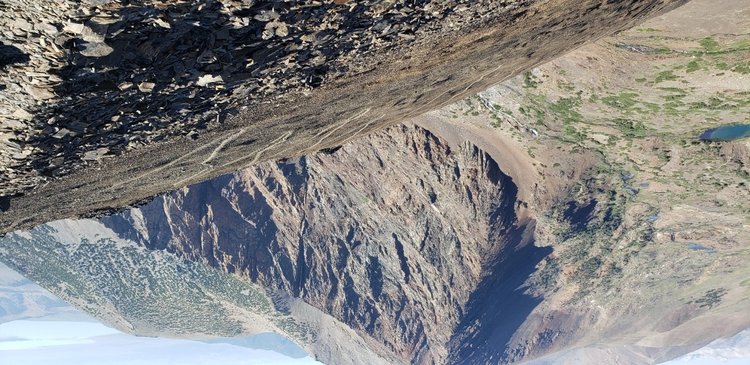 Looking .back at the much appreciated switchbacks