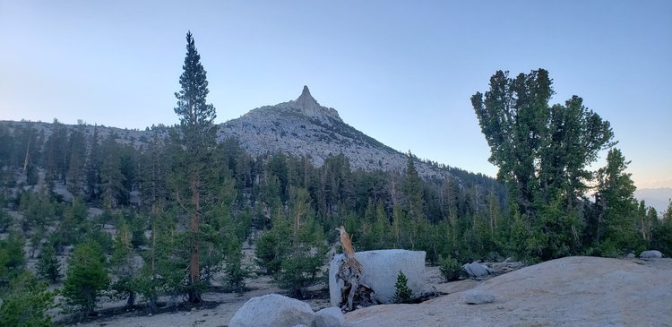 Yosemite giving me the Columbia Finger on my last night