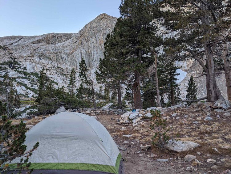 Our camp for the night.