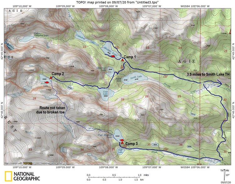 Map of Route