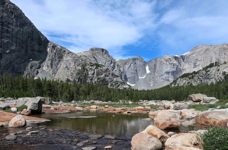 View on way to Mendarrin Lake