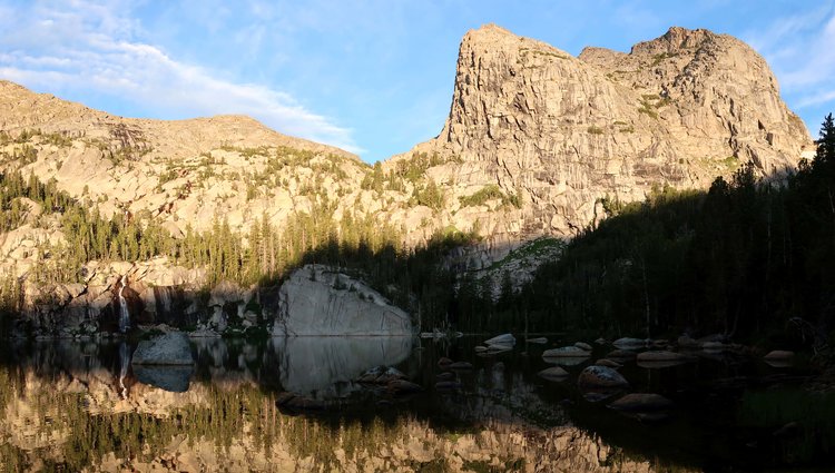 Cliff Lake at sunrise