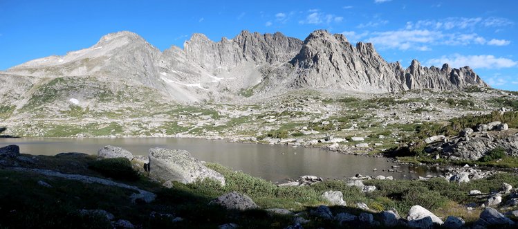morning hike around lower Ice Lake