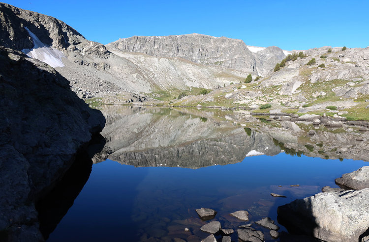Crescent Lake in the morning