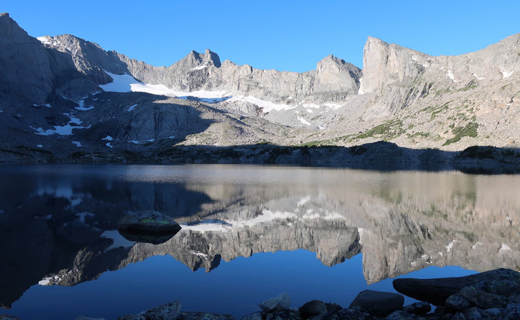 Upper South Fork Lake on the SF Little Wind River