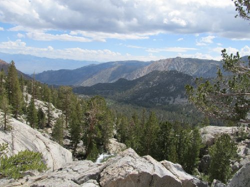 View facing North Lake and Bishop Valley