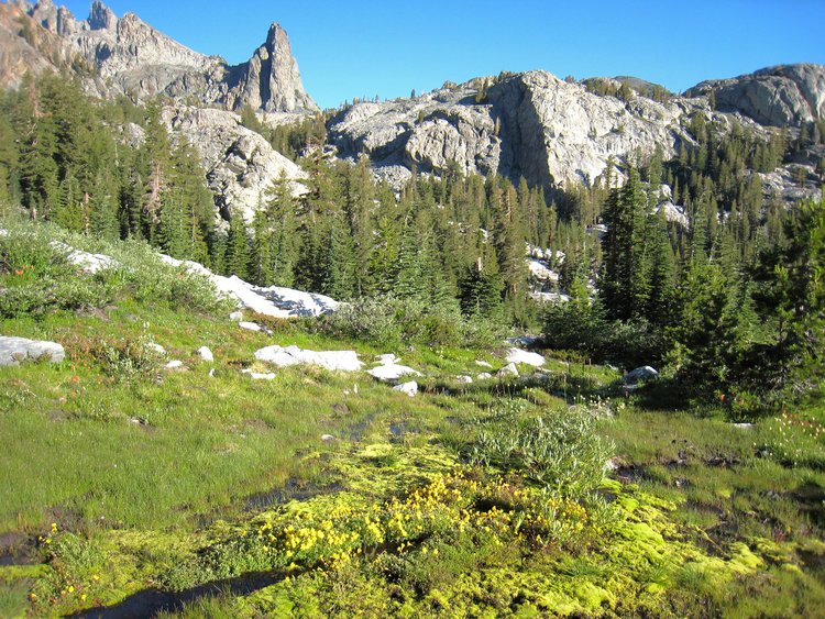 Looking back to Deadhorse on way to Nancy Pass