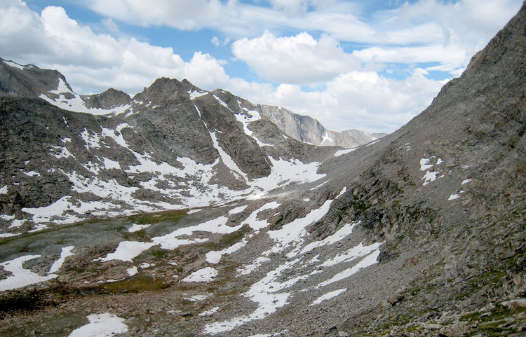 Looking towards Photo Pass from Odyssey Pass