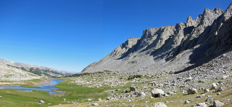 SF Bull Lake Creek below Photo Pass