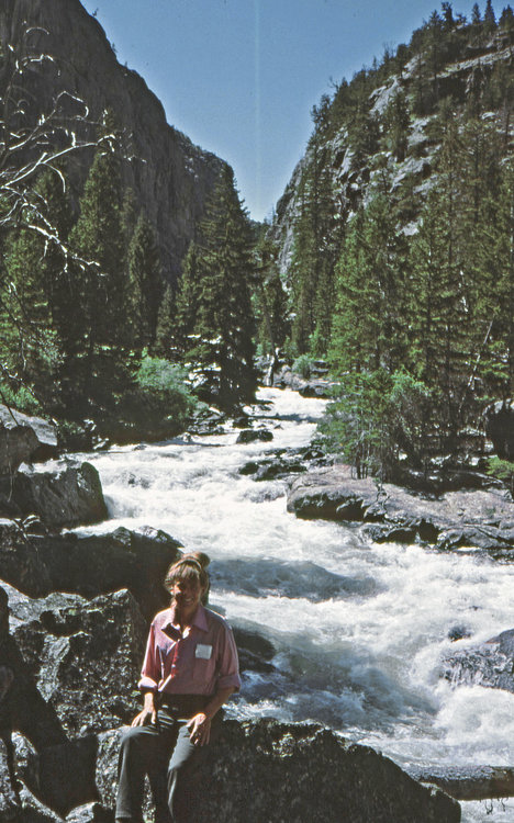 Lots of big rocks to climb over