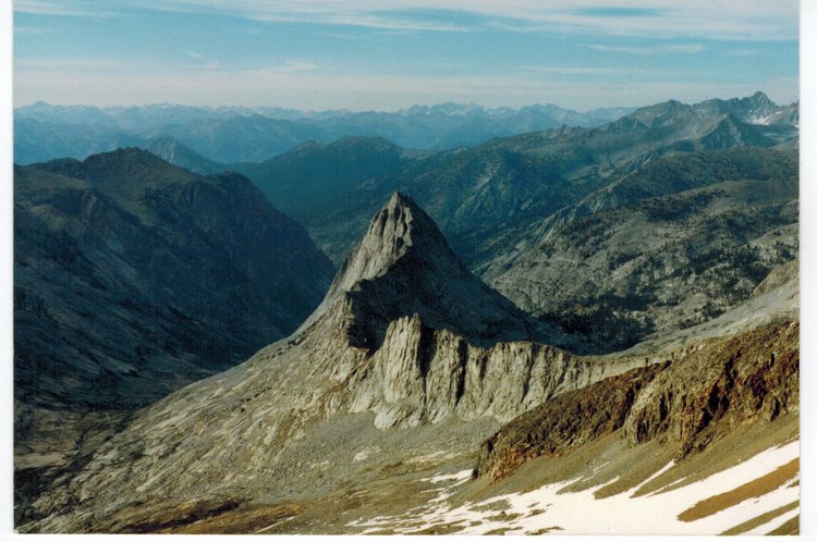 Cloud Canyon, Whaleback, Mt Brewer