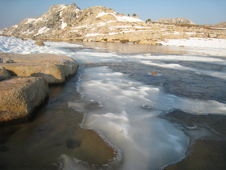 Rock Island ? or Snow (??) Lake
