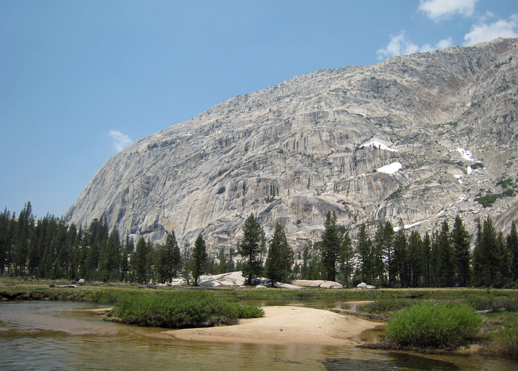The creek below Bath Mountain