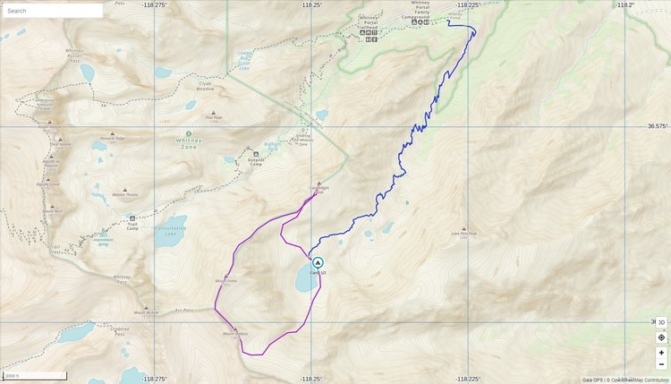 Meysan Lake Loop Potential Route